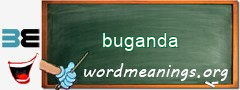 WordMeaning blackboard for buganda